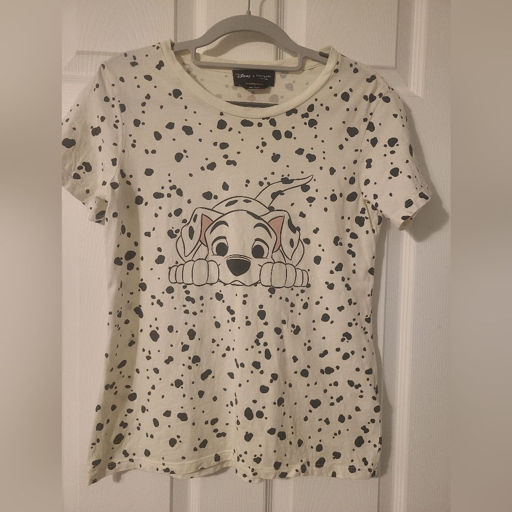 Disney Dalmatian Kids T-Shirt - Cream and Black